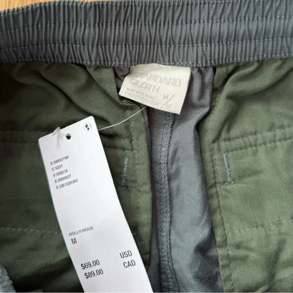 Urban Outfitters Standard Cloth Technical Cargo Jogger Pants M NWT - Picture 7 of 9